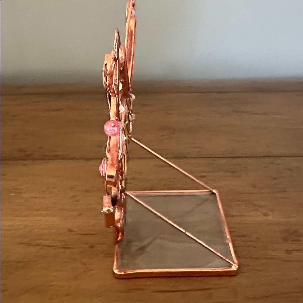 Vintage Stained Glass Angel Fairy Tea Light Candle Holder - Picture 3 of 6